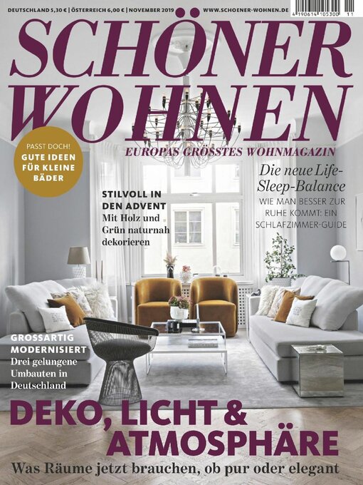 Cover image for Schöner Wohnen